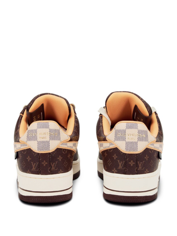 Louis Vuitton X Nike Air Force 1 Low Brown - Image 3