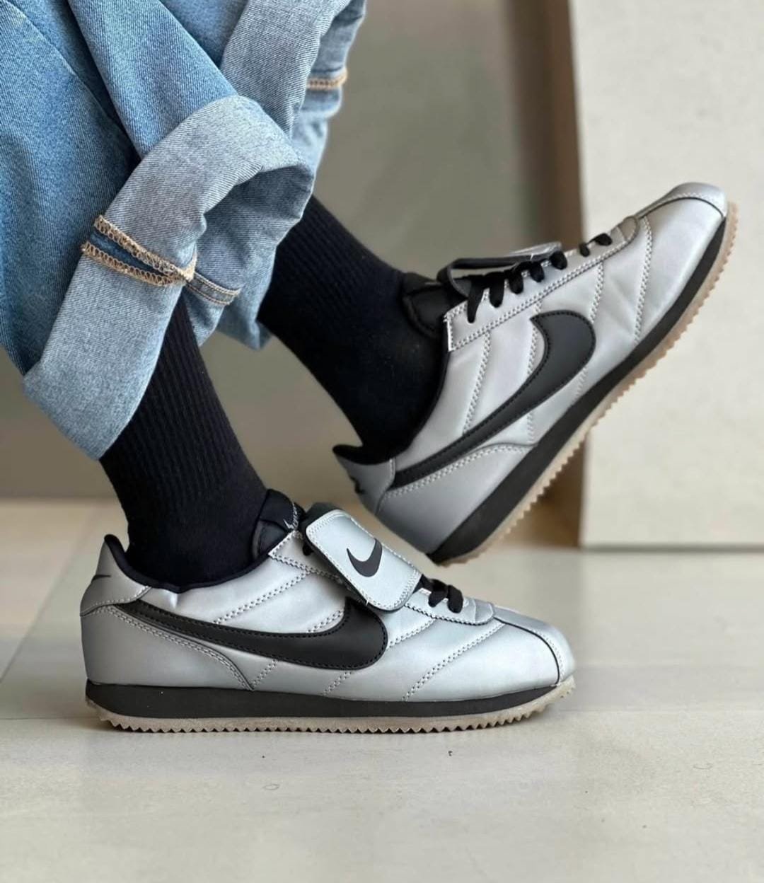 *Nikee Cortex SE Pack "Metallic Cool Grey"(1st Time In India & With OG Box)