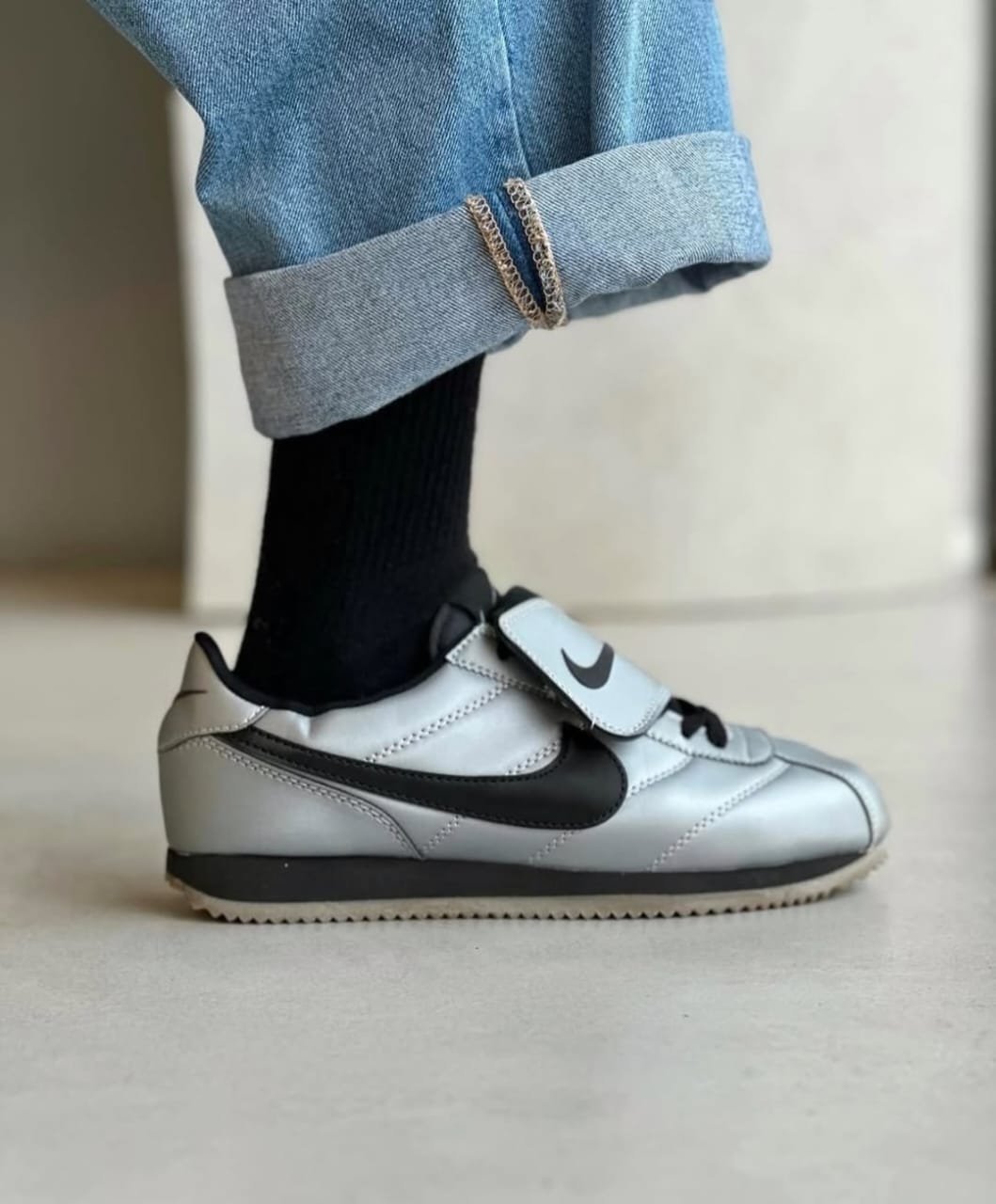 *Nikee Cortex SE Pack "Metallic Cool Grey"(1st Time In India & With OG Box) - Image 7