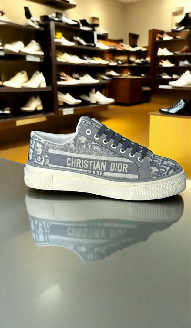 Dior Canvas Low Sneakers - Image 4