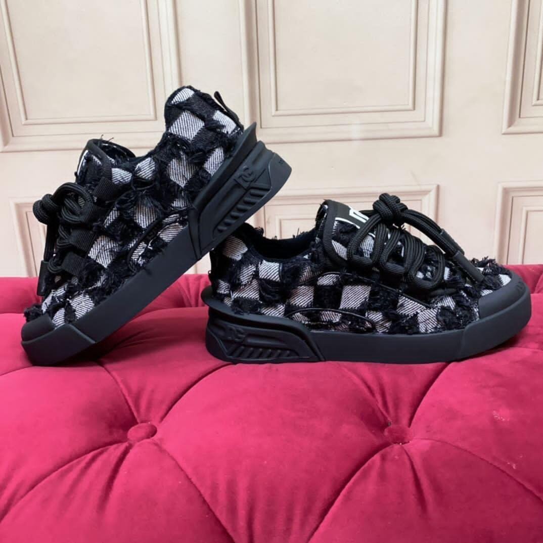Dolce Gabbana Checkered Luxe sneakers - Image 7