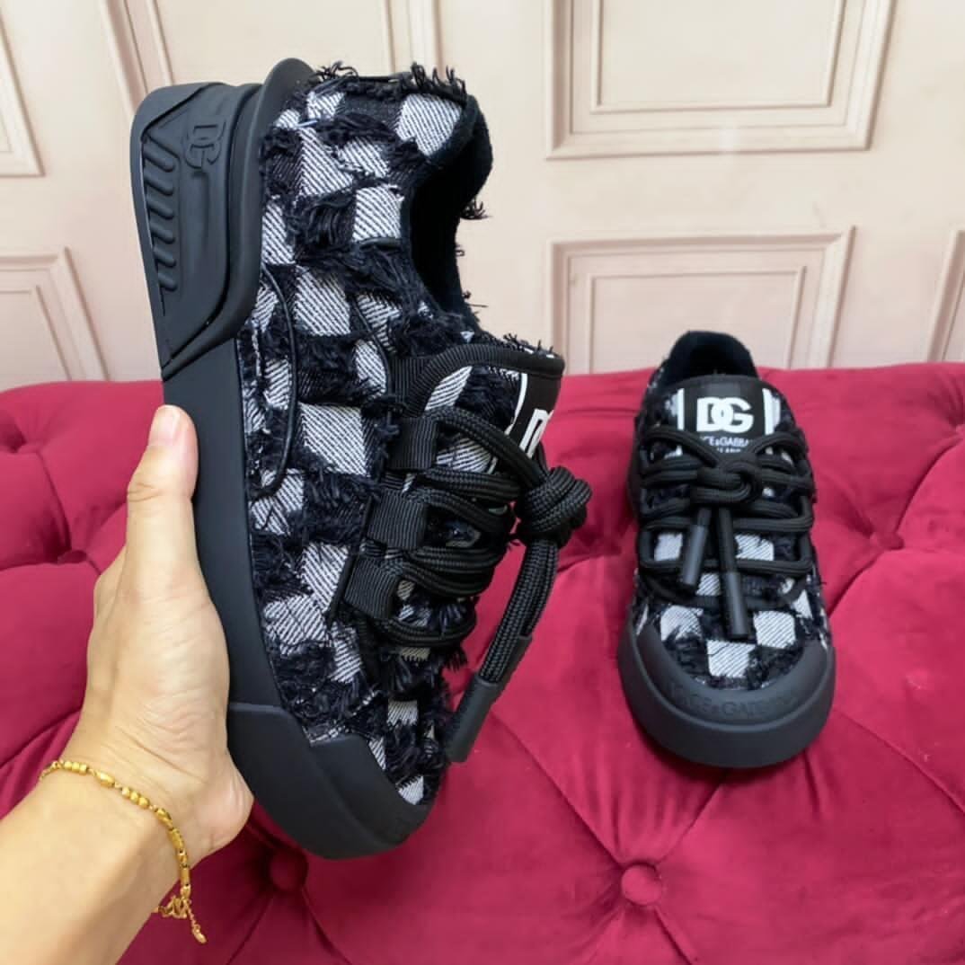 Dolce Gabbana Checkered Luxe sneakers - Image 5