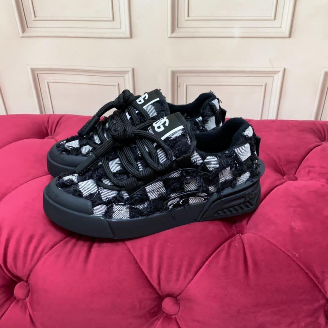 Dolce Gabbana Checkered Luxe sneakers - Image 3