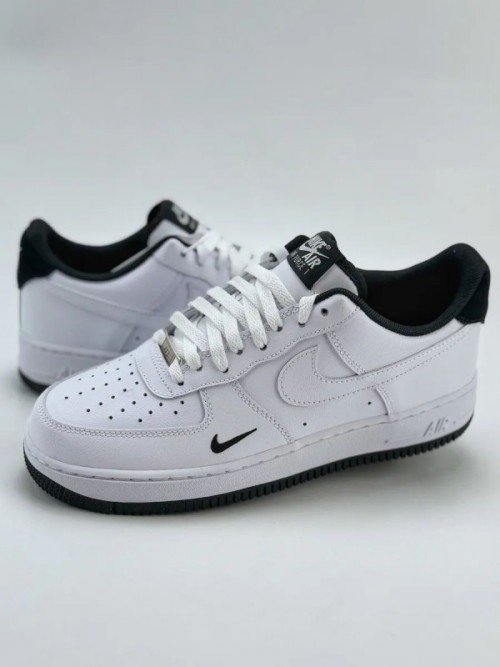 Nike Airforce 1 low Mini swoosh Pack Black White