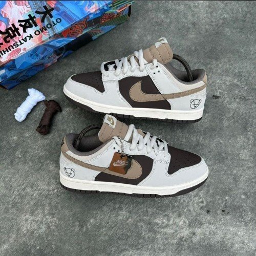 Nikee Sb Dunk Low x Otomo Katsuhiro Dark Brown - Image 3