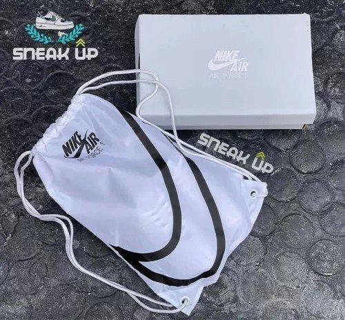 Nikee Airforce 1 Low WHITE  With DUST BAG (FIX) - Image 5