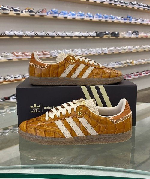 adidass samba x wales bonner Brown Croc - Image 3