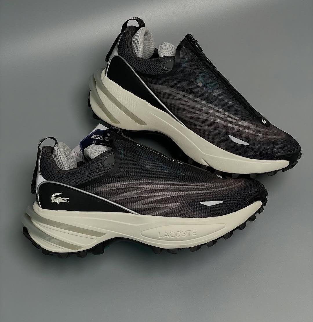 *Lacoste Audyssor "Trail Black-White"(1st Time In India & With OG Box Packing)* - Image 3