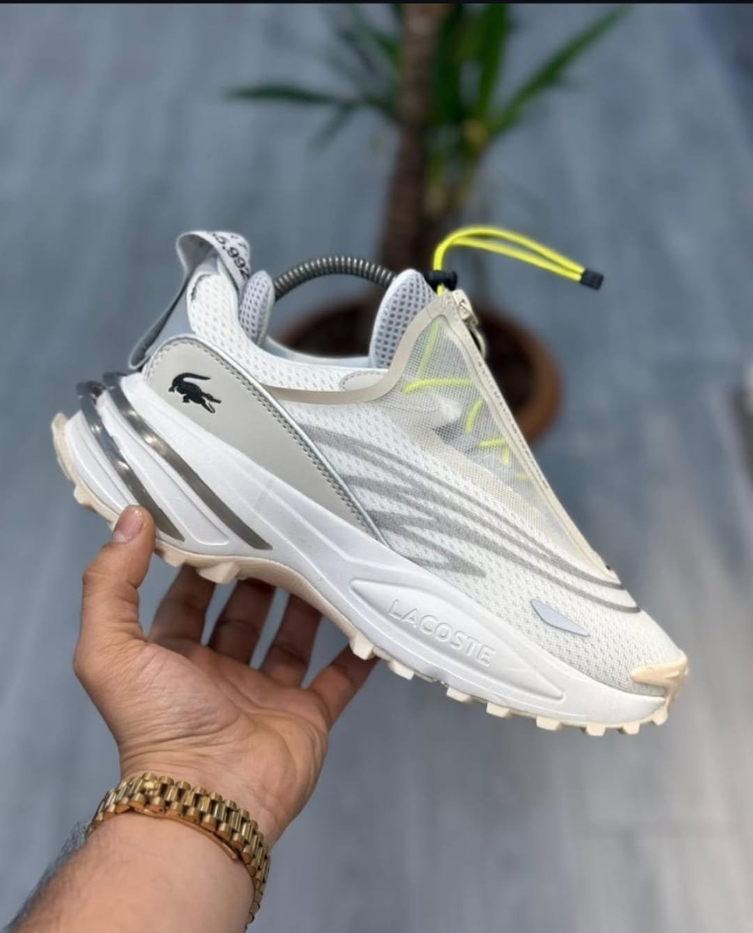 *Lacoste Audyssor "Trail Black-White"(1st Time In India & With OG Box Packing)*