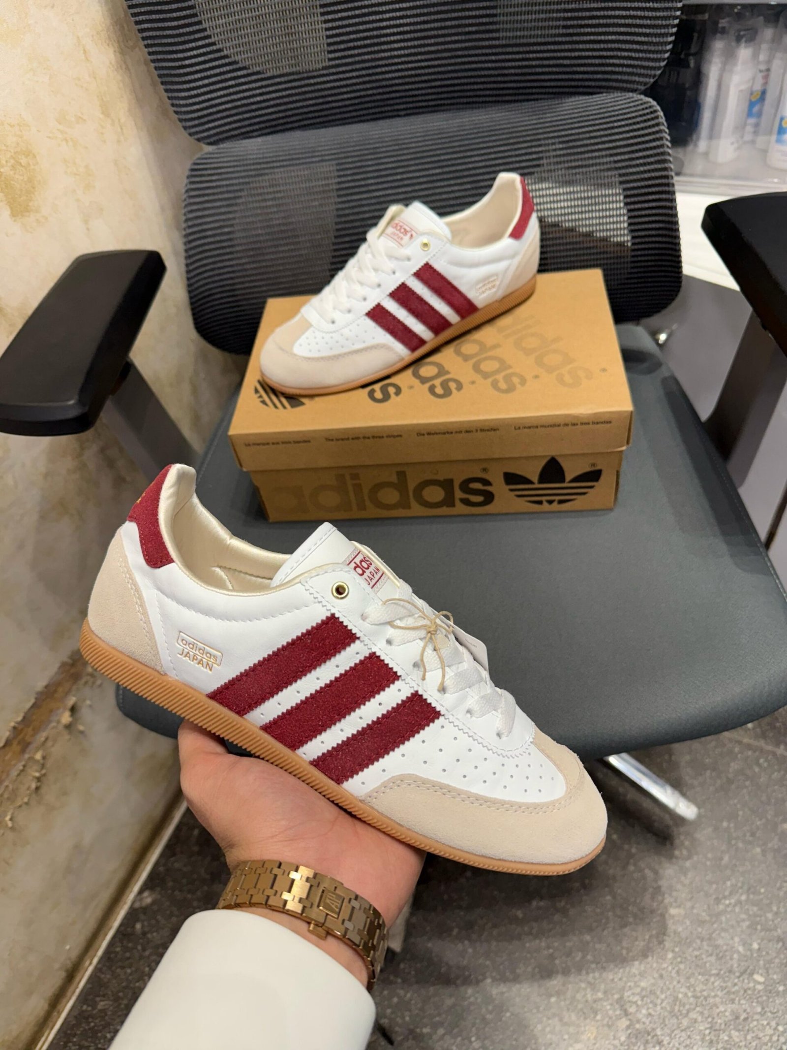 Addidas Japan Og Off white shadow red - Image 8