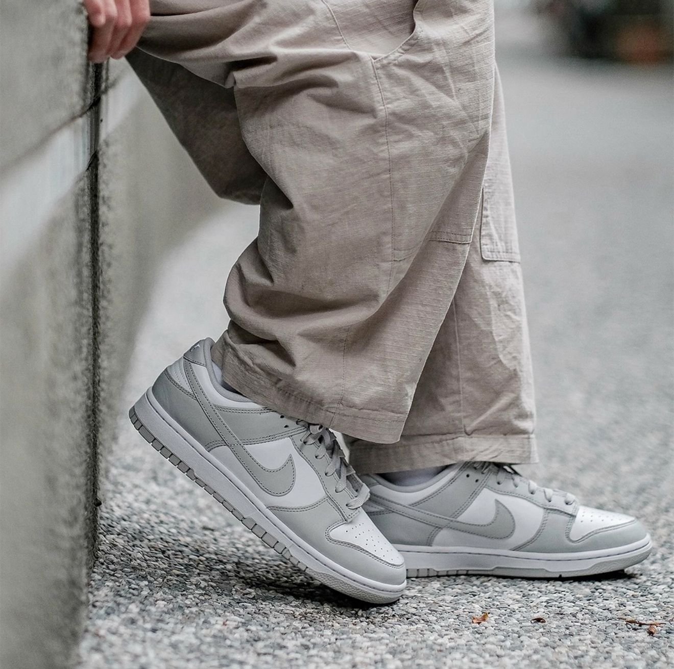 Nike Sb dunk low Fog Grey - Image 5