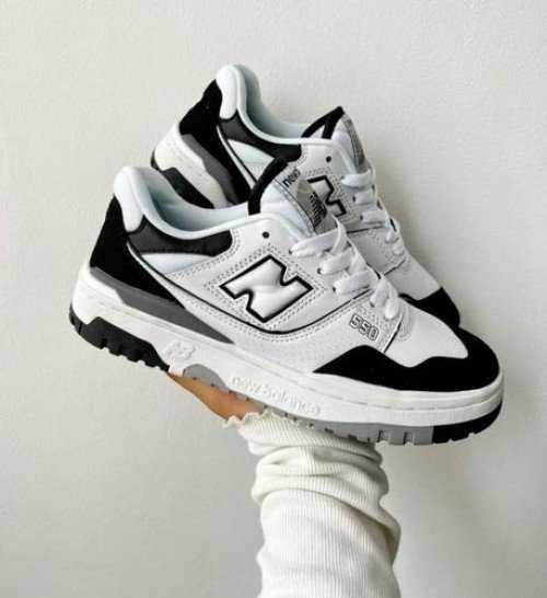NEWW BALANCE 550 BLACK WHITE 2025 - Image 5