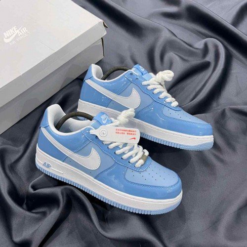Nik_e Airforce 1 Low 07 Physics Patent Blue 179 - Image 4