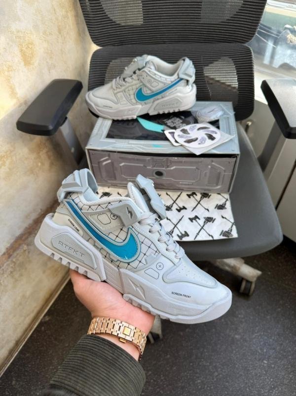 RTFKT_X_Ni ke_Dunk Genesis Grey Blue