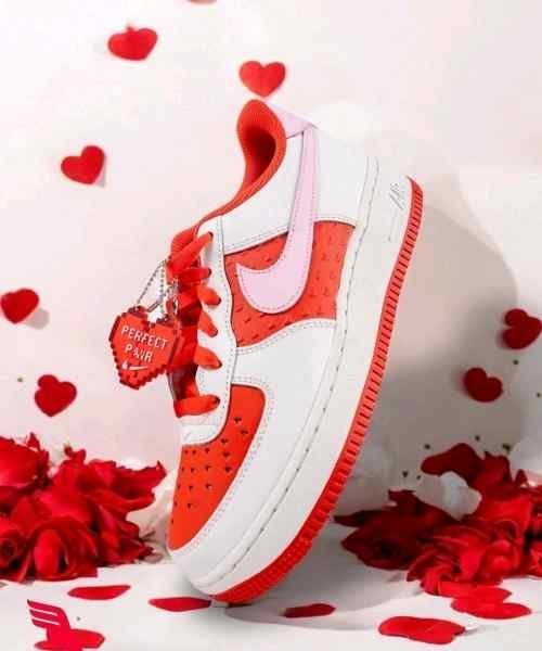Nikee AirForce 1 Low Women s Velentine Day 593 - Image 5