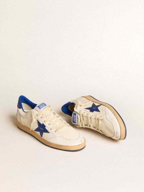 Golden Goose Ball-Star Low White Bluette - Image 4