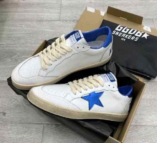 Golden Goose Ball-Star Low White Bluette - Image 3