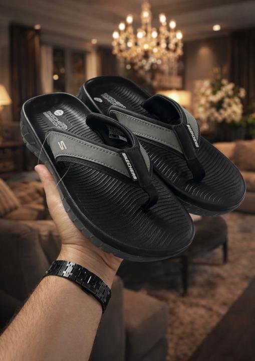 _Skechers_go_recover_premium_slipper_black - Image 3