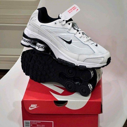 Nikee Shox Ride 2 Supreme White - Image 3