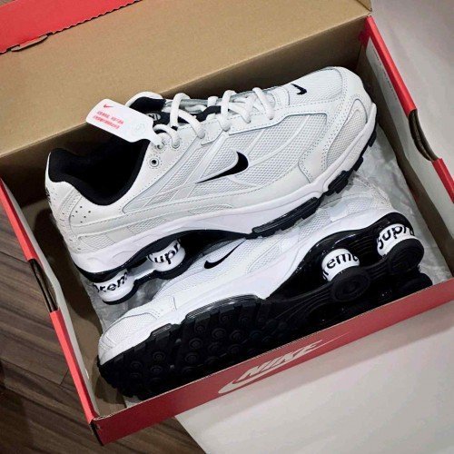 Nikee Shox Ride 2 Supreme White - Image 6