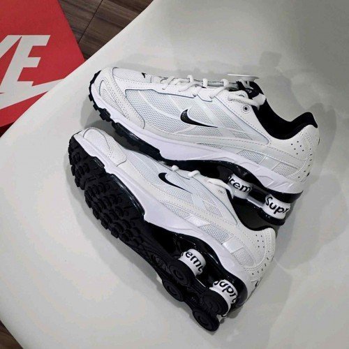 Nikee Shox Ride 2 Supreme White - Image 7