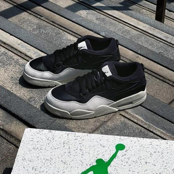 Air Jordan 4 RM Black Light Bone - Image 4