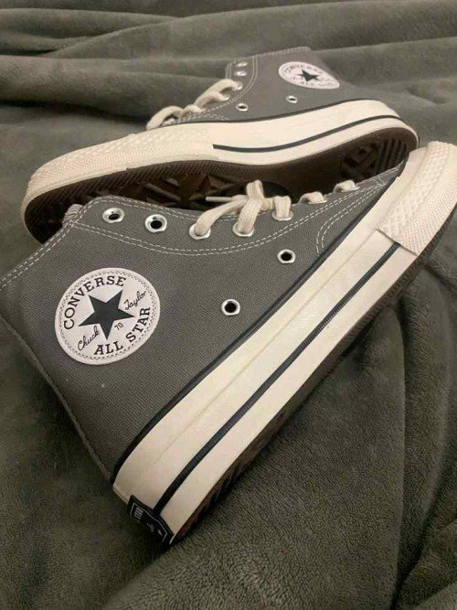 Conversee Unisex Chuck Taylor All Star Grey 804 - Image 6