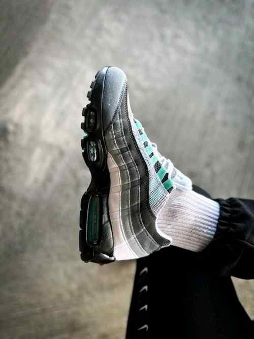 Nikee Airmax 95 Hyper Turquoise Fix 566 - Image 2