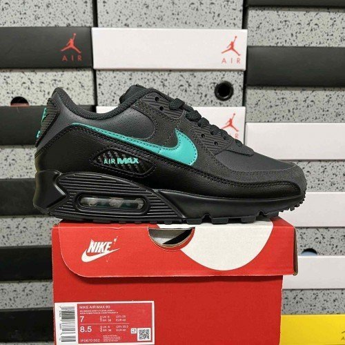 nikee AirMax 90 BlackAurora Green