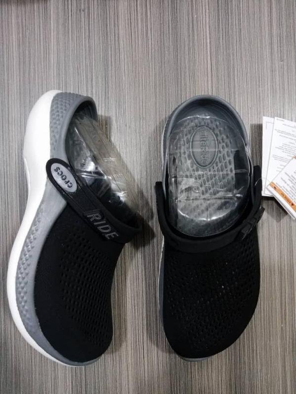 Croc.s lite ride 360 White sole carry bag og box