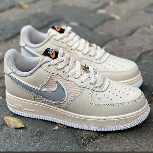 Nikee Airforce 1 Low Sand Drift Beige Cream 955 - Image 2