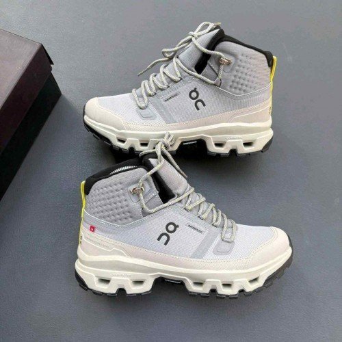 On Running CloudRock Mid WP Hiking & Trail Alloy Ice 946