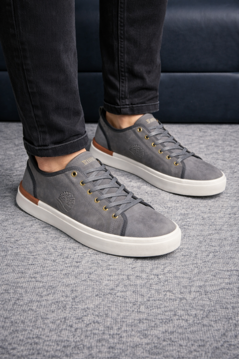 TIMBERLAN.D LEATHER LOW CASUAL SNAKER 2026 - Image 4