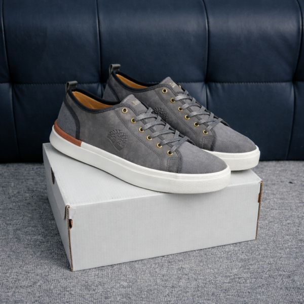 TIMBERLAN.D LEATHER LOW CASUAL SNAKER 2026 - Image 5