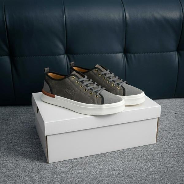 TIMBERLAN.D LEATHER LOW CASUAL SNAKER 2026 - Image 3