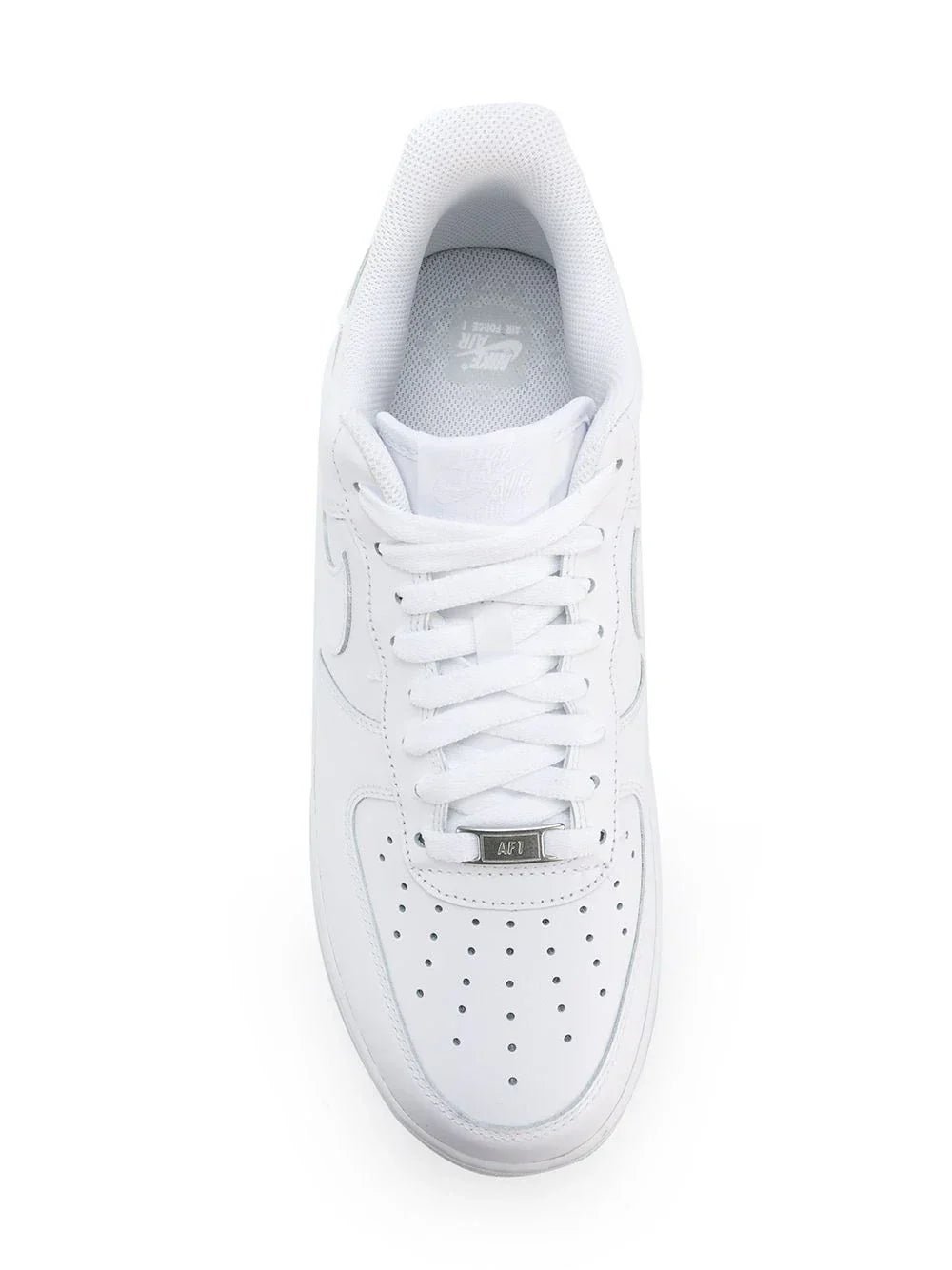 Nike Airforce 1 LOW White Pure Leather Heavy Quality FOR HER - Image 4