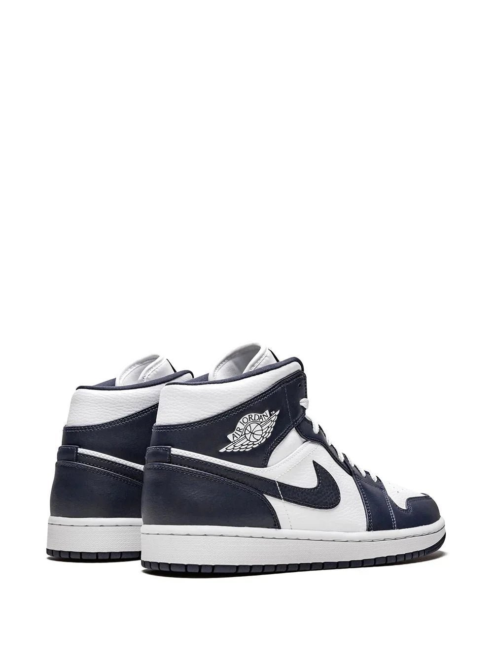NIKE AIR JORDAN 1 MID OBSIDIAN - Image 4