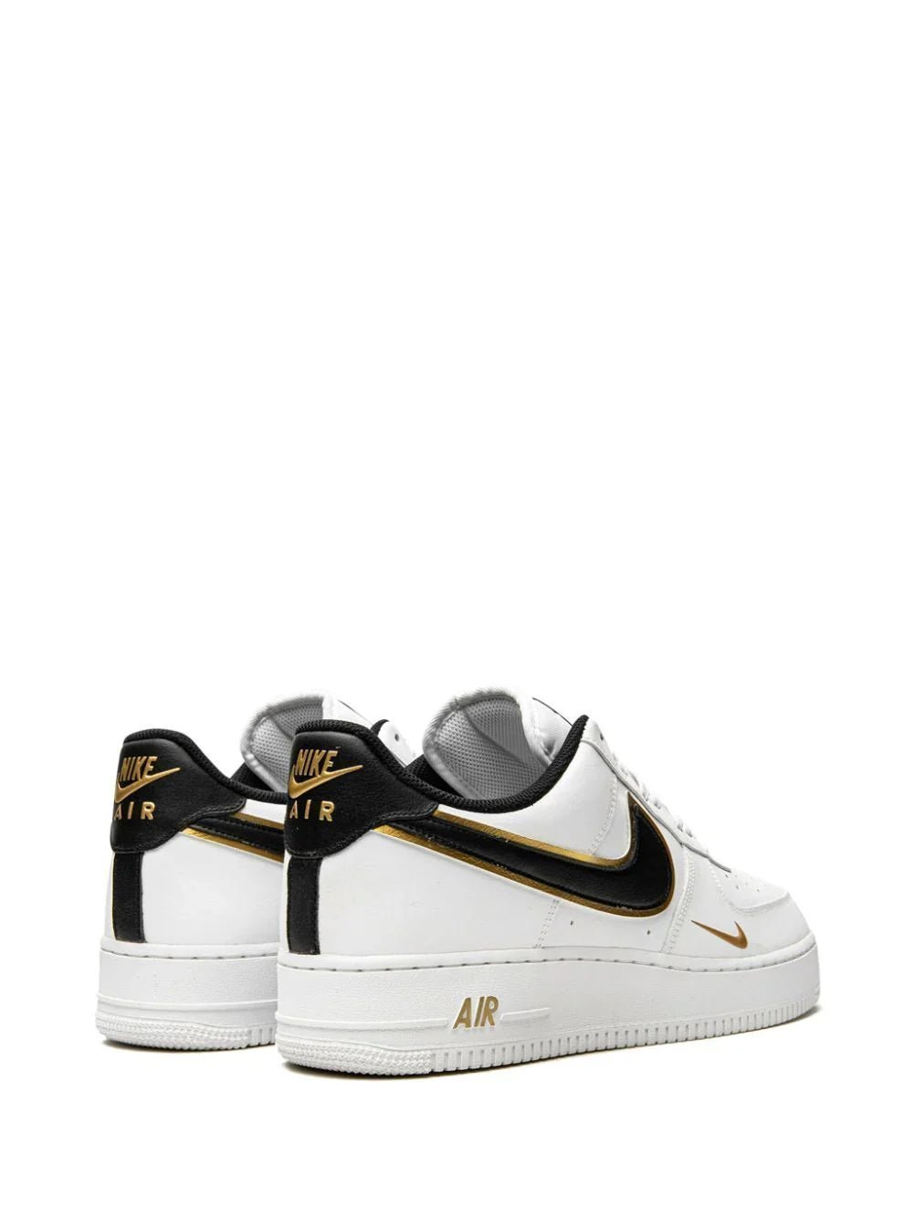 airforce 1 white gold mini swoosh - Image 4