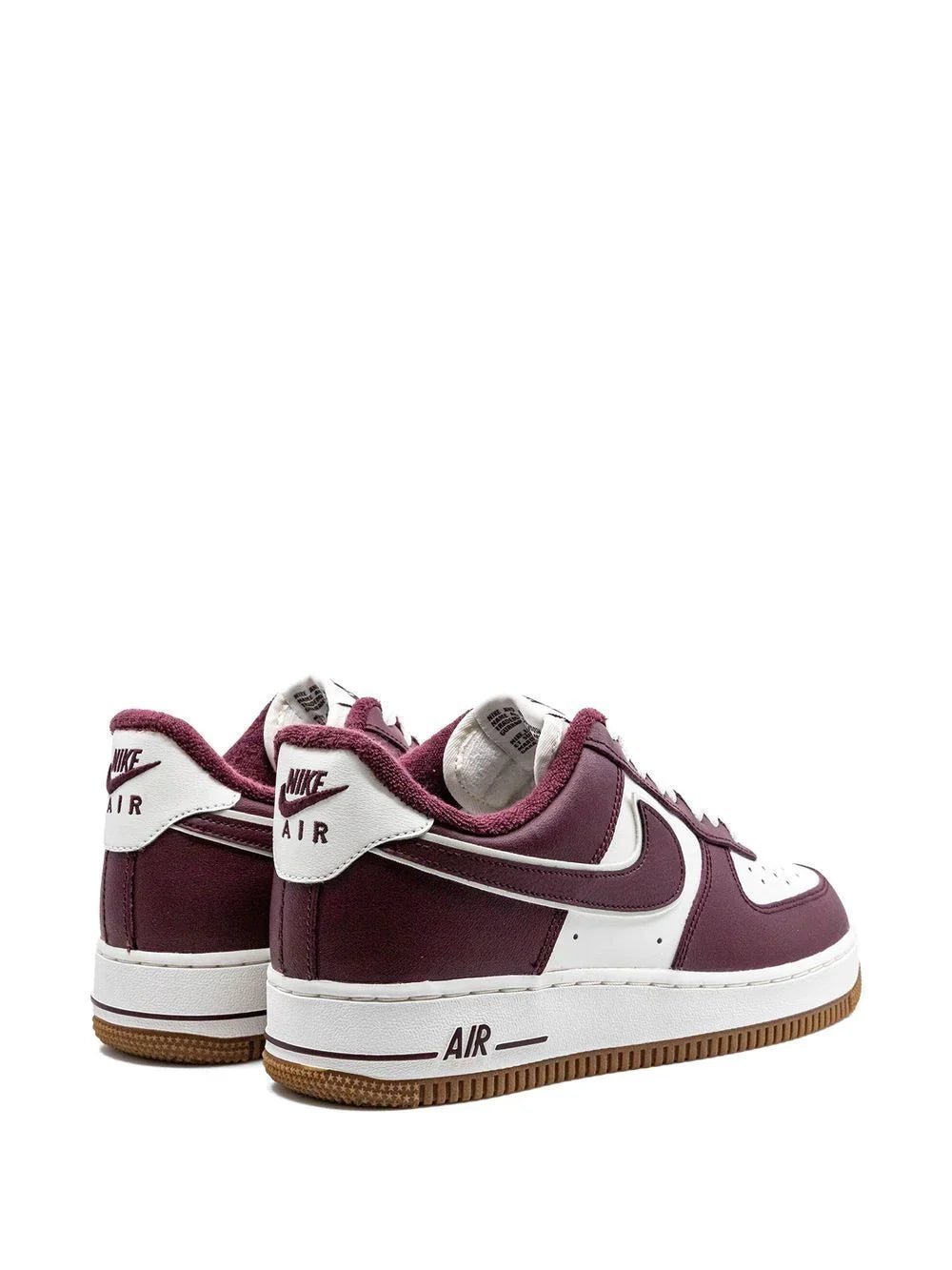 NIKE AIR FORCE 1 COLLAGE PACK NIGHT MAROON - Image 3