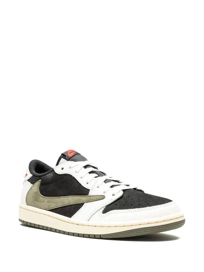 NIKE AIR JORDAN 1 LOW X TRAVIS SCOTT OLIVE - Image 2