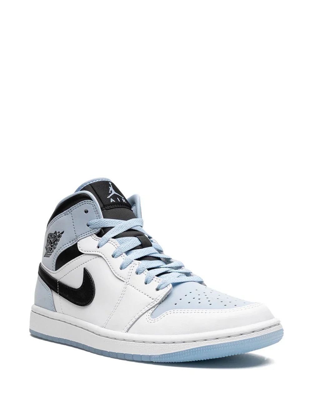 jordan retro 1 mid WHITE ICE BLUE - Image 2