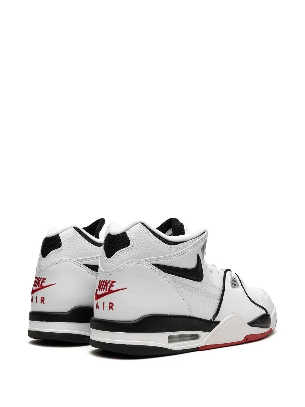 NIKE AIR FLIGHT 89 WHITE BLACK - Image 4