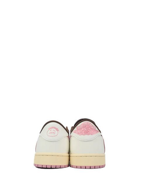 NIKE AIR JORDAN 1 LOW X TRAVIS SCOTT DARK PONY PINK - Image 2
