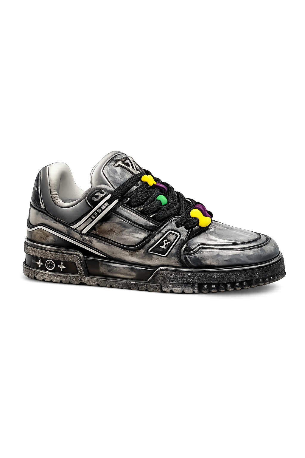 Louis vuitton maxi trainer ceramics grey fix TOP BATCH UA