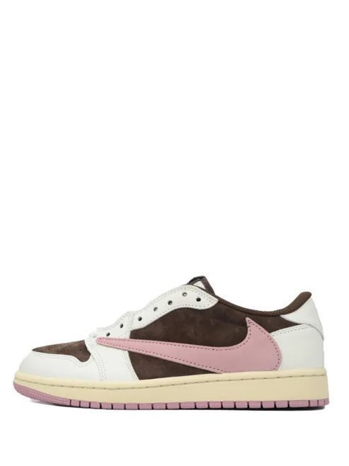 NIKE AIR JORDAN 1 LOW X TRAVIS SCOTT DARK PONY PINK - Image 3