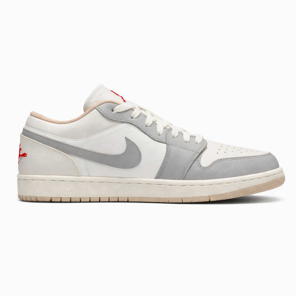 Nike Air Jordan Retro 1 Low Silver College Grey Hemp TOP BATCH UA
