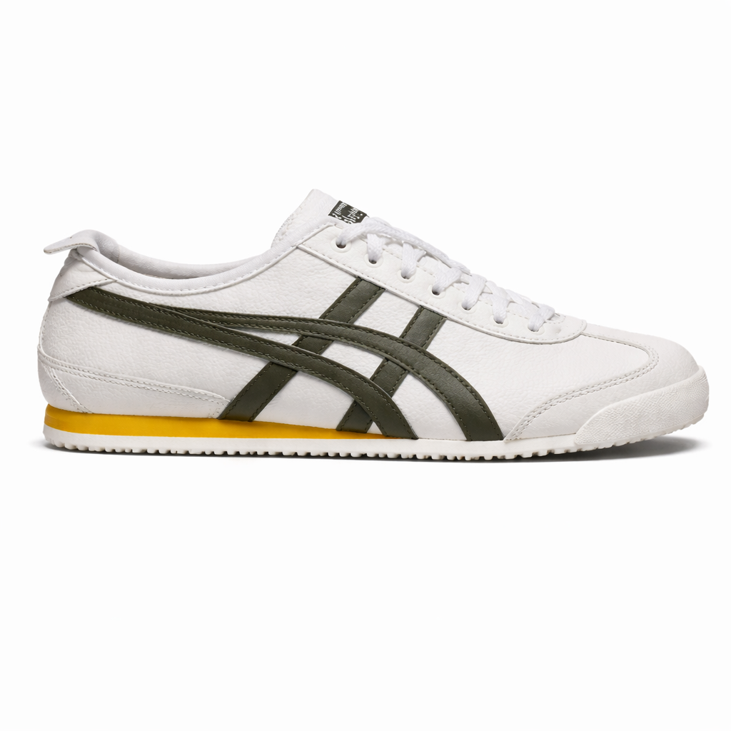 Onitsuka Tiger Mexico 66 Leather Slip On Mango Olive TOP BATCH UA