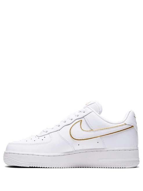 Louis Vuitton X Airforce 1 Gold - Image 3