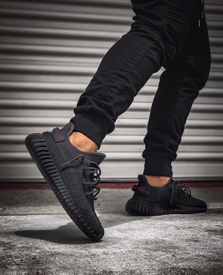 Branded Yezzy Boost 350 V2 Black Static Non reflective - Image 2