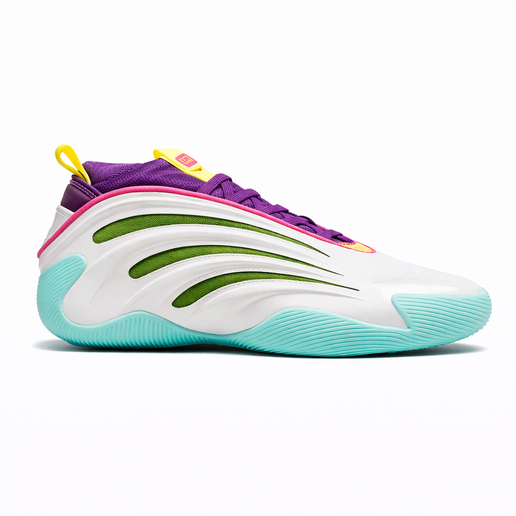 Adidas Harden x Jalen Williams Volume 9 White Lucid Lime Pink 998 TOP BATCH UA